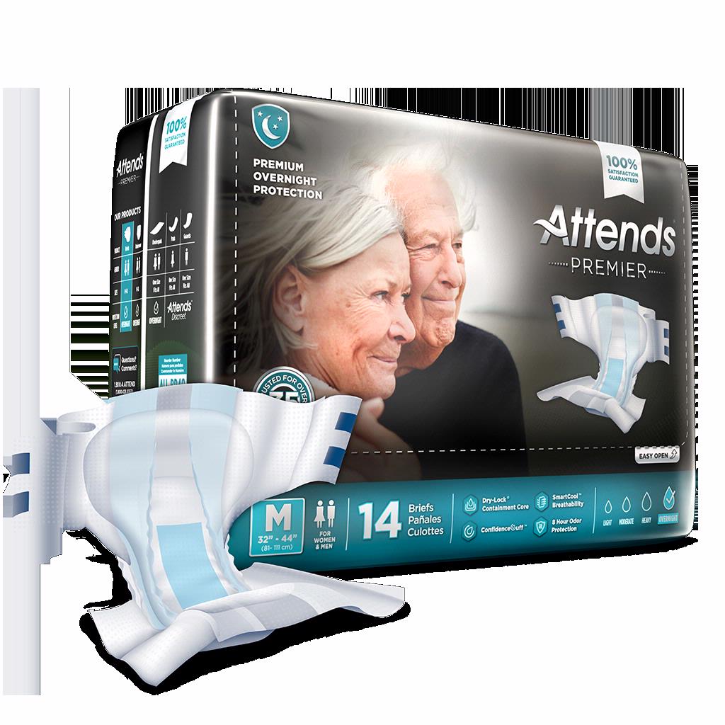 Attends Adult Med Heavy Absorb Pull On Underwear, Incontinence