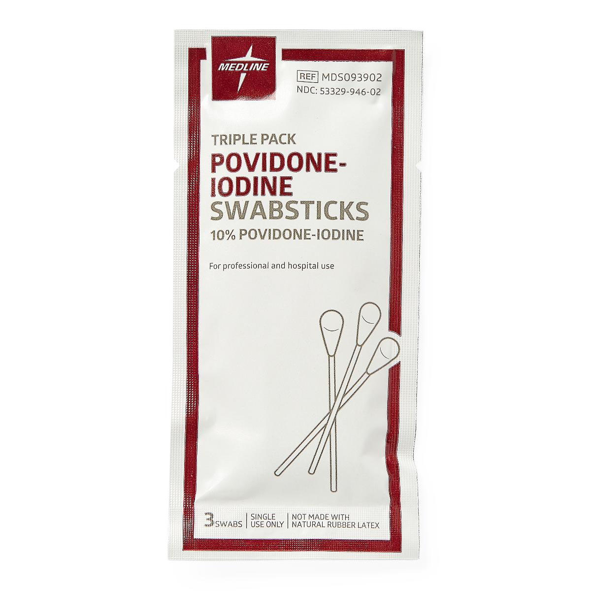 Medline Povidone Iodine Prep Solution